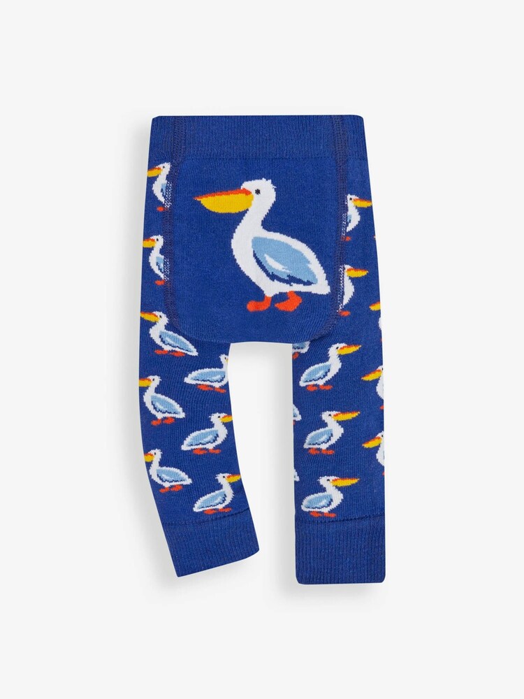 JoJo Maman Bébé Cobalt Pelican Baby Leggings - Image 1 of 1