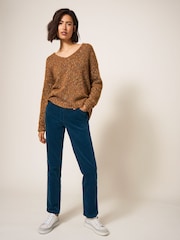 White Stuff Brooke Straight Cord Jeans - Image 3 of 6