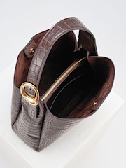 Luella Grey Brown Ariadne Hobo Bag - Image 5 of 5
