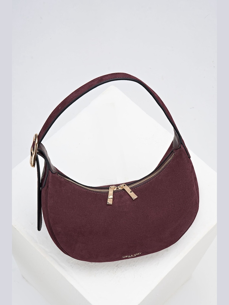 Lilla - Luella Grey Blythe Scoop Shoulder Bag - Bilde 6 av 6 Lilla - Luella Grey Blythe Scoop Shoulder Bag - Bilde 6 av 6