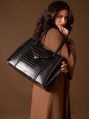 Czarny - Torba typu tote na laptopa Luella Grey Francois - Obraz 1 z 6