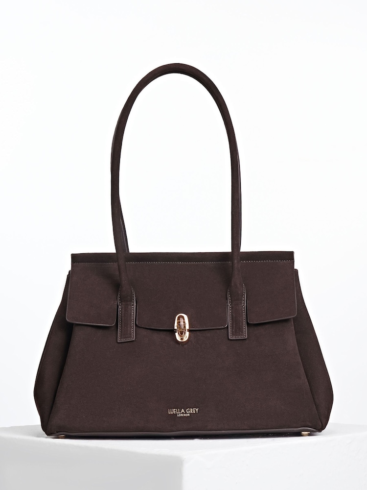 Ruskea - Luella Grey Natalia Tote Bag - Kuva 1 / 3 Ruskea - Luella Grey Natalia Tote Bag - Kuva 1 / 3