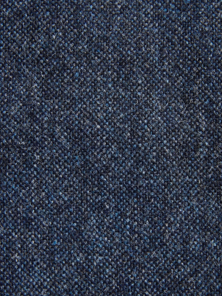 Barbour® Blue Donegal Slim Fit Suit Jacket - Image 19 of 19