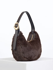 Brun - Luella Grey Blythe Scoop Shoulder Bag - Bilde 5 av 6