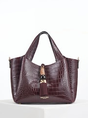 Morado - Bolso tote pequeño Etta de Luella Grey - Imagen 3 de 5