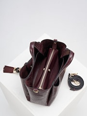 Morado - Bolso tote pequeño Etta de Luella Grey - Imagen 5 de 5