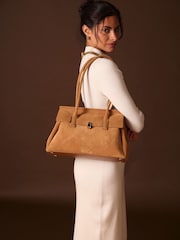 Kellanruskea Ruskea - Luella Grey Natalia Tote Bag - Kuva 3 / 6