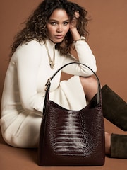 Luella Grey Purple Ariadne Hobo Bag - Image 1 of 6