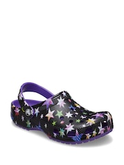 Crocs Black Star Toddler Classic Clogs - Image 2 of 4