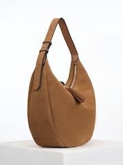 Kellanruskea Ruskea - Luella Grey Theodora Scoop Hobo Bag - Kuva 2 / 3