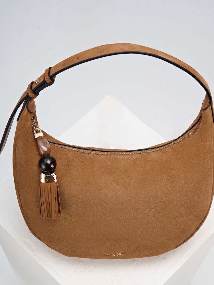 Kellanruskea Ruskea - Luella Grey Theodora Scoop Hobo Bag - Kuva 3 / 3 Kellanruskea Ruskea - Luella Grey Theodora Scoop Hobo Bag - Kuva 3 / 3