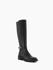 Dune London Black City Smart Tia Knee High Boots - Image 5 of 7