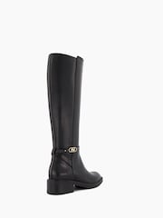 Dune London Black City Smart Tia Knee High Boots - Image 6 of 7