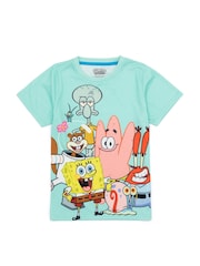 Vanilla Underground Çocuk Sünger Bob Kare Pantolon Kısa Pijama - Image 3 of 5