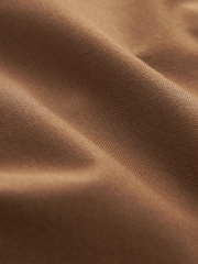 Tan Slim Fit Long Sleeve Oxford Shirt - Image 7 of 7