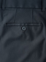 Navy Blue Skinny Fit Stretch Smart Trousers - Image 10 of 10