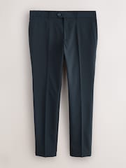 Navy Blue Skinny Fit Stretch Smart Trousers - Image 6 of 10
