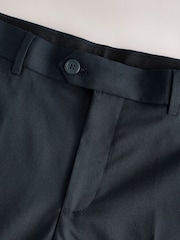 Navy Blue Skinny Fit Stretch Smart Trousers - Image 9 of 10