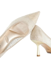 Dune London Metallic Brivelle Court Shoes - Image 5 of 5