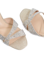 Dune London Metallic Monette Smart Sandals - Image 5 of 5