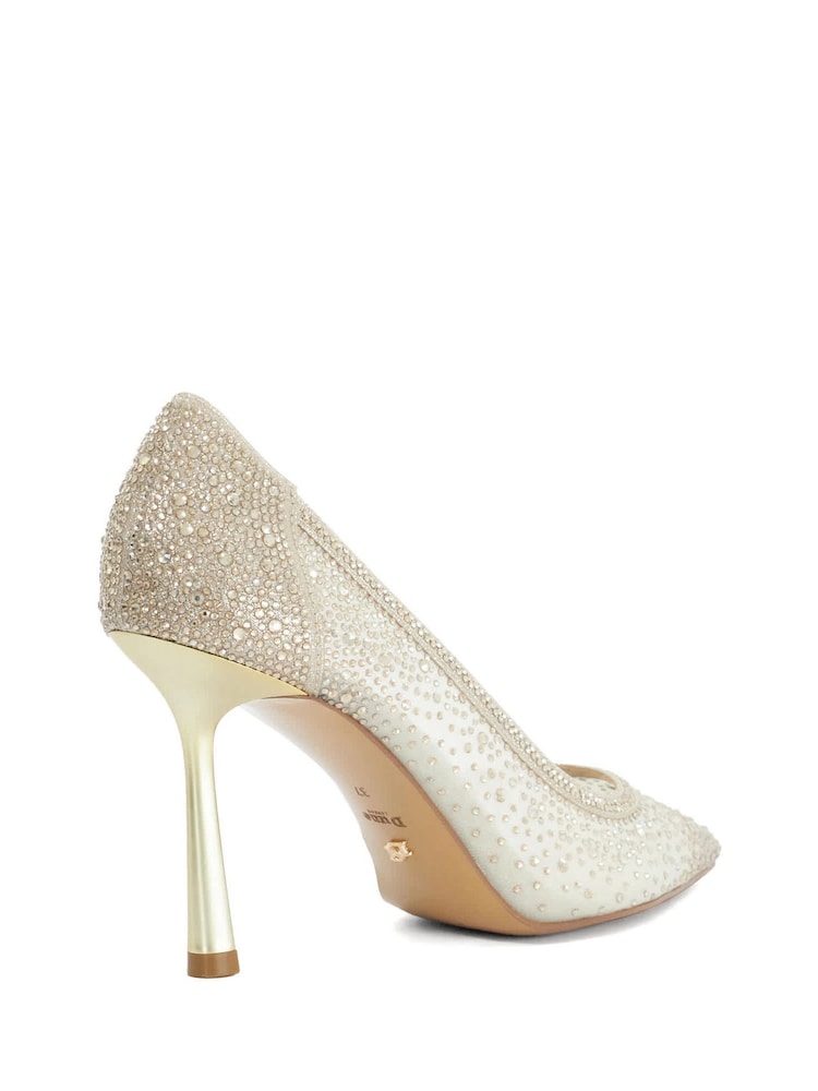 Dune London Metallic Cristelle Court Shoes - Image 2 of 5