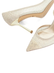 Dune London Metallic Cristelle Court Shoes - Image 5 of 5