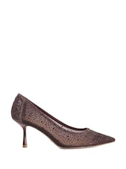 Dune London Red Brivelle Court Shoes - Image 1 of 5