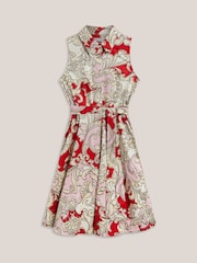 Hobbs Red Beki Dress - Image 4 of 4