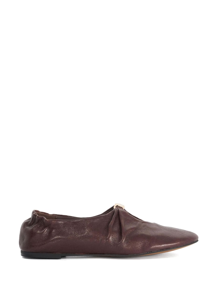Rojo - Zapatillas de ballet Havella de Dune London - Imagen 1 de 5