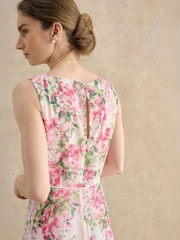 Hobbs White Carly Dress - Image 3 of 4