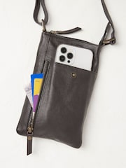 FatFace Essie Black Phone Bag - Image 2 of 3