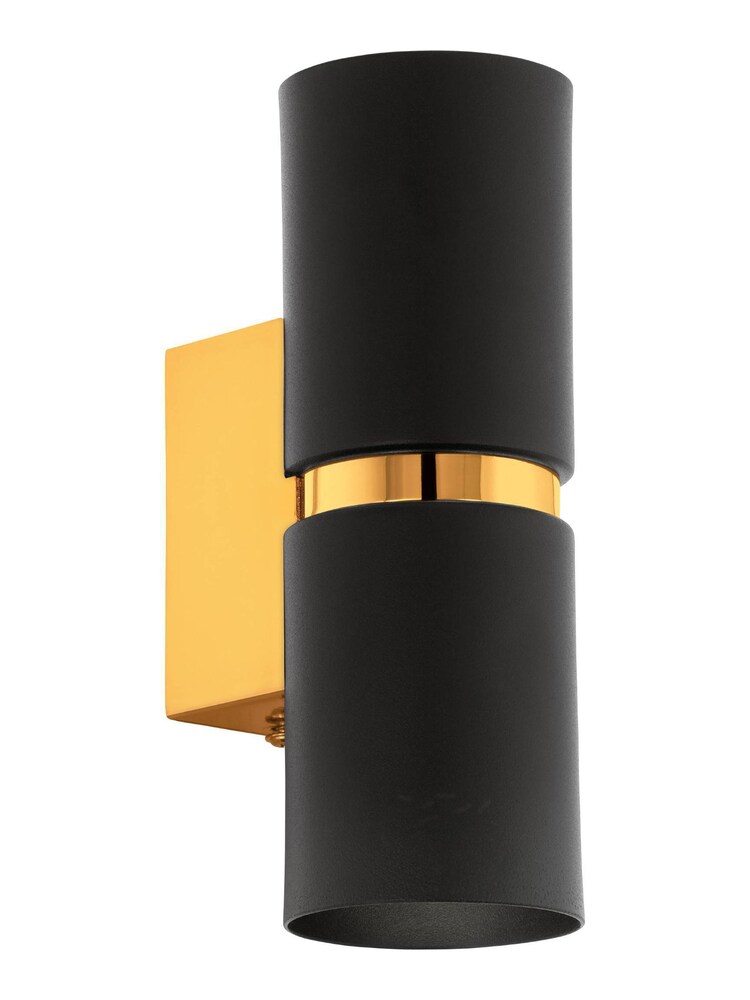 Eglo Black Passa 2 Light LED Wall Light - Image 2 of 3