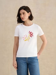 Hobbs White Pixie Printed Top - Image 1 of 4