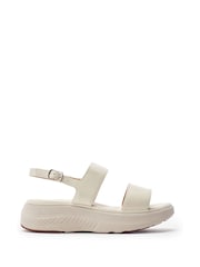 Moda in Pelle White Kyros Sporty Casual Sandals - Image 1 of 3