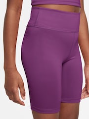 Nike Purple DriFIT Cycling Shorts - Image 3 of 4