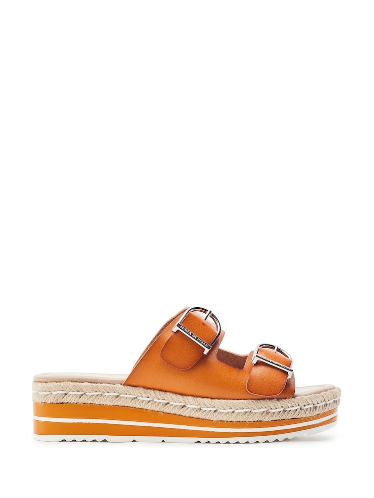 Orange - Moda in Pelle Nestta - Sandales à double boucle - Image 1 sur 4 Orange - Moda in Pelle Nestta - Sandales à double boucle - Image 1 sur 4