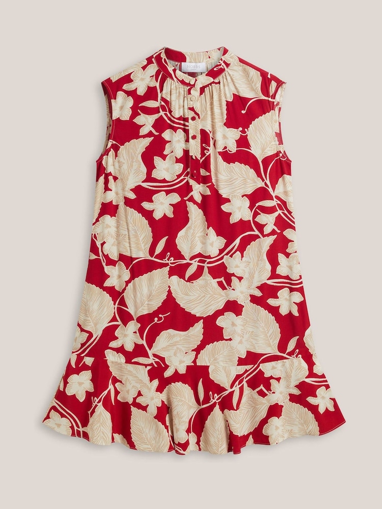 Hobbs Red Kesta Dress - Image 4 of 4