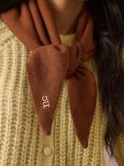 Nobodys Child Brown Small Triangle Scarf - Image 3 of 5