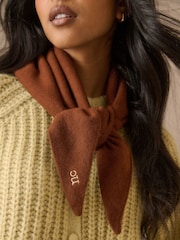Nobodys Child Brown Small Triangle Scarf - Image 5 of 5