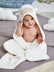 Toalha com capuz JoJo Maman Bébé Character - Imagem 1 de 4
