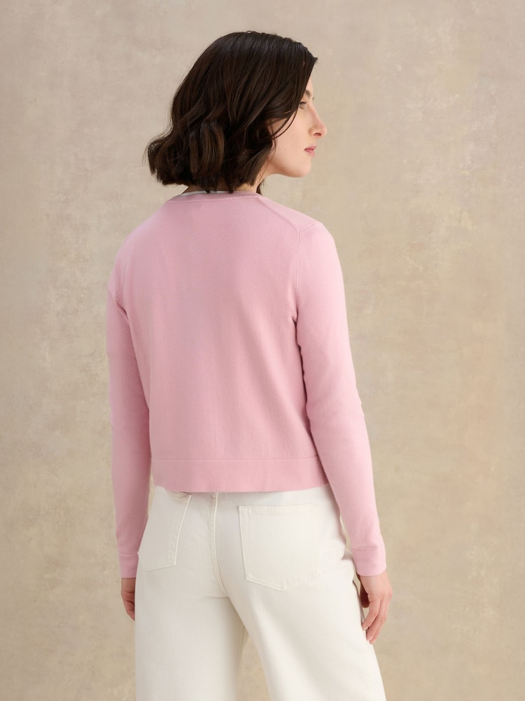 Hobbs Pink Michelle Cardigan - Image 2 of 4