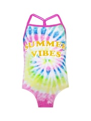 Harry Bear Multi Tie Dye Swimsuit - Image 1 of 3