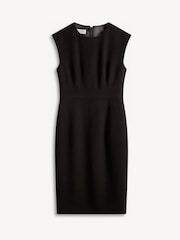 Hobbs Black Lea Pique Dress - Image 5 of 5