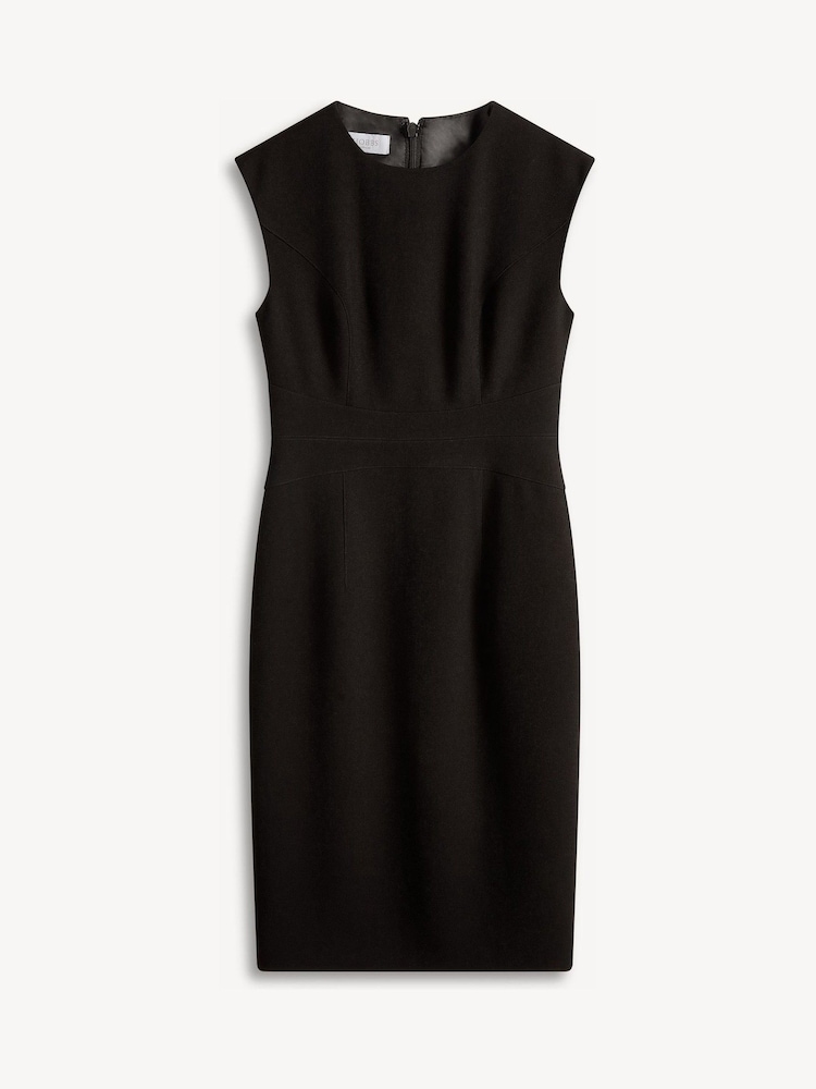 Hobbs Black Lea Pique Dress - Image 5 of 5 Hobbs Black Lea Pique Dress - Image 5 of 5