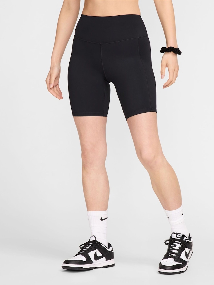 Nike One Leak Protection Period Hoch taillierte 8 Radlerhose - Bild 1 von 11