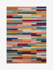 Multi Rio Broken Stripes Rug - Image 6 of 6