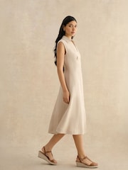 Hobbs Natural Charlize Dress - Image 1 of 4