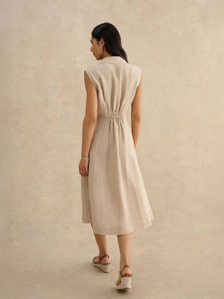 Hobbs Natural Charlize Dress - Image 2 of 4
