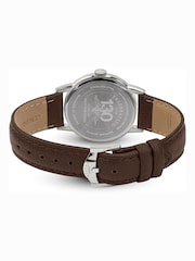 Rotary Brown Ladies Rotary Heritage White Dial Stainless Steel Brown Leather Strap Watch - Image 5 of 6