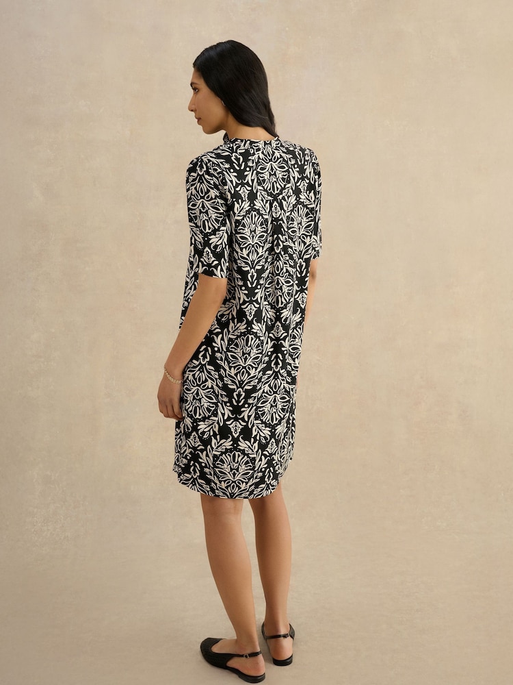 Hobbs Black Lucille Dress - Image 2 of 4